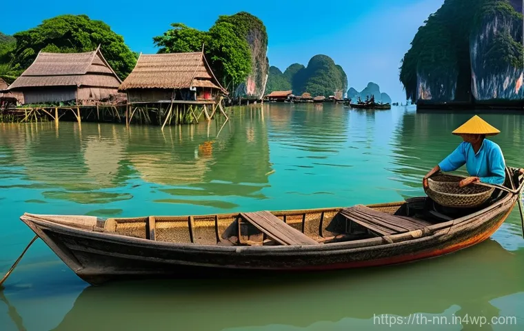 지역 주민의 의견을 반영한 정체성 개발 - **Prompt:** A serene and picturesque Thai fishing village at sunrise. Elderly and middle-aged Thai f...